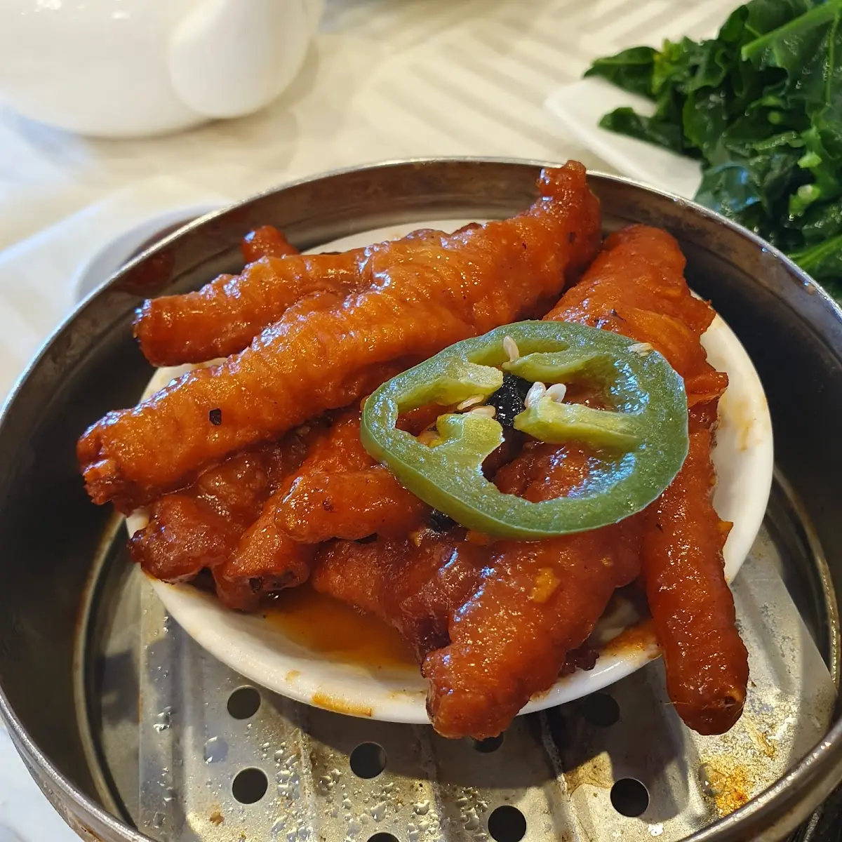 Black Bean Sauce Chicken Feet