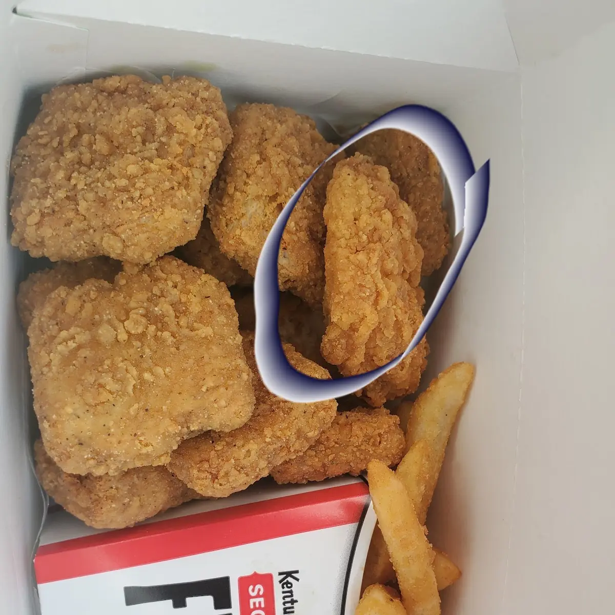 Beyond Chicken Nuggets with a Chicken Wing on Top