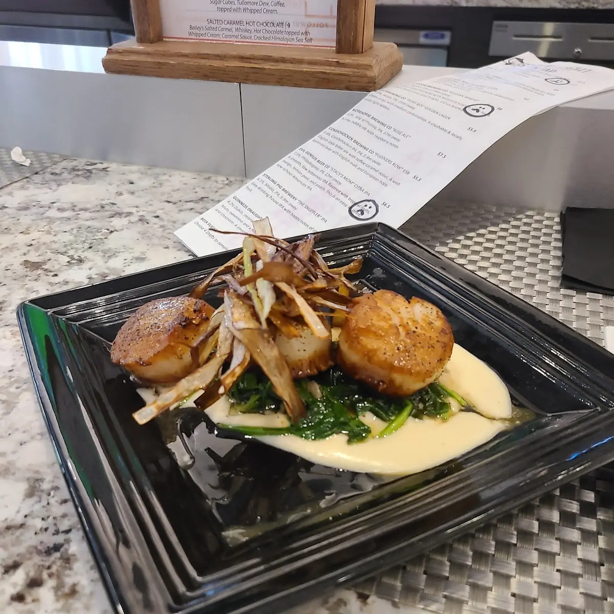 Pan Seared Barnegat Scallop