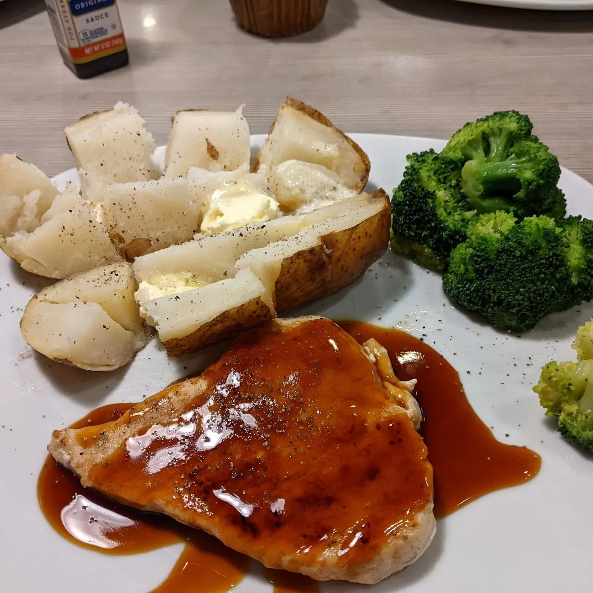 Grilled Chicken with Teriyaki Sauce