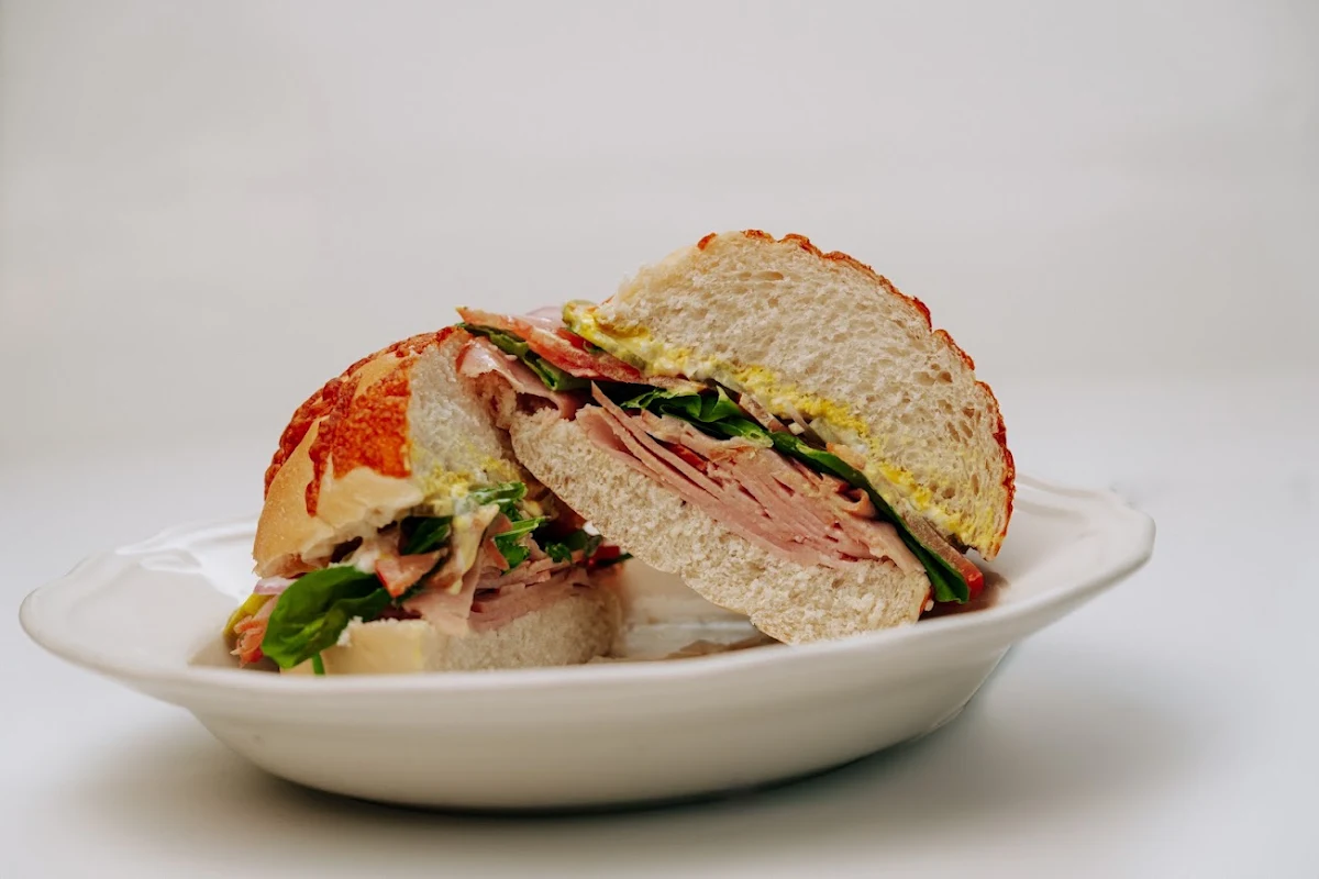Large Sandwich & Salad