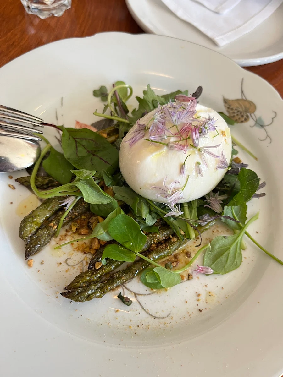 Crispy Eggplant Burrata & Pistachio Dukkah