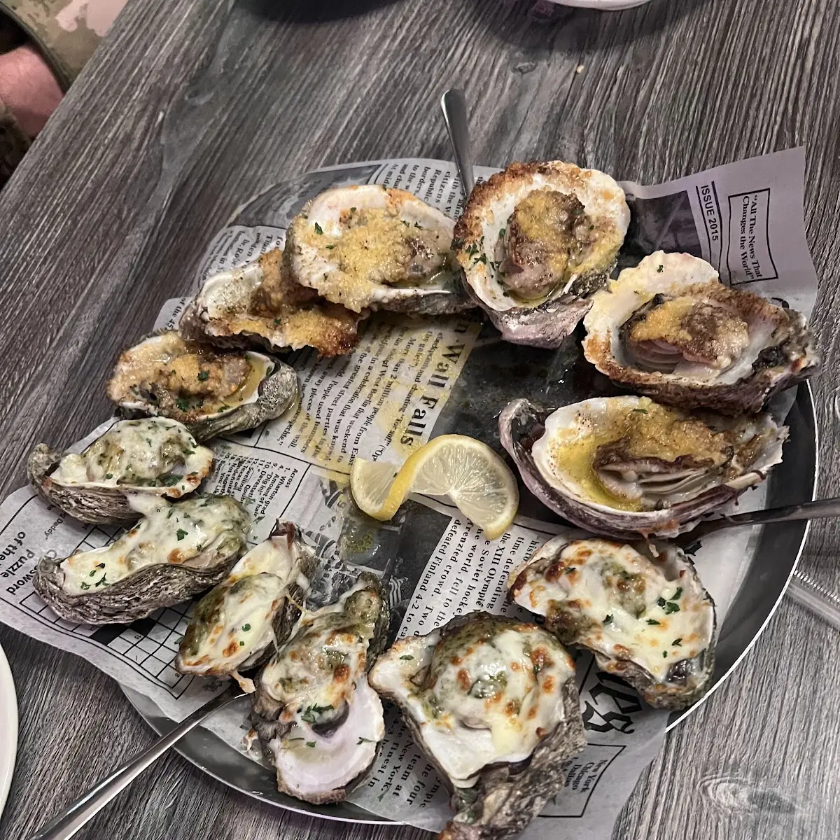 Oysters on the Half Shell