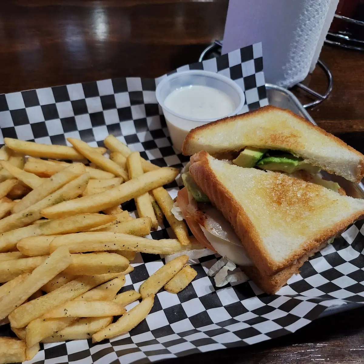 Kids Grilled Cheese & Fries