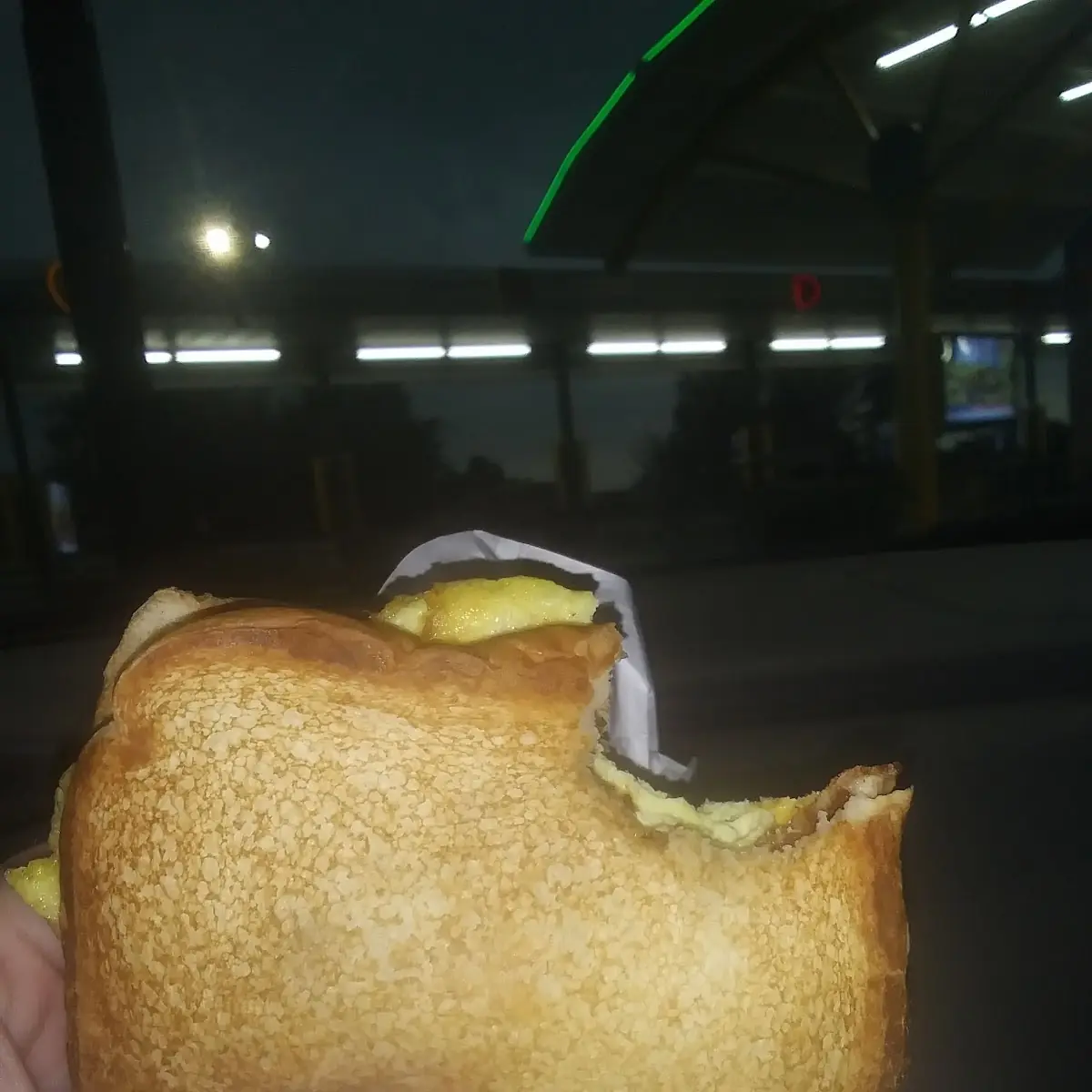 Sausage Egg and Cheese Toaster
