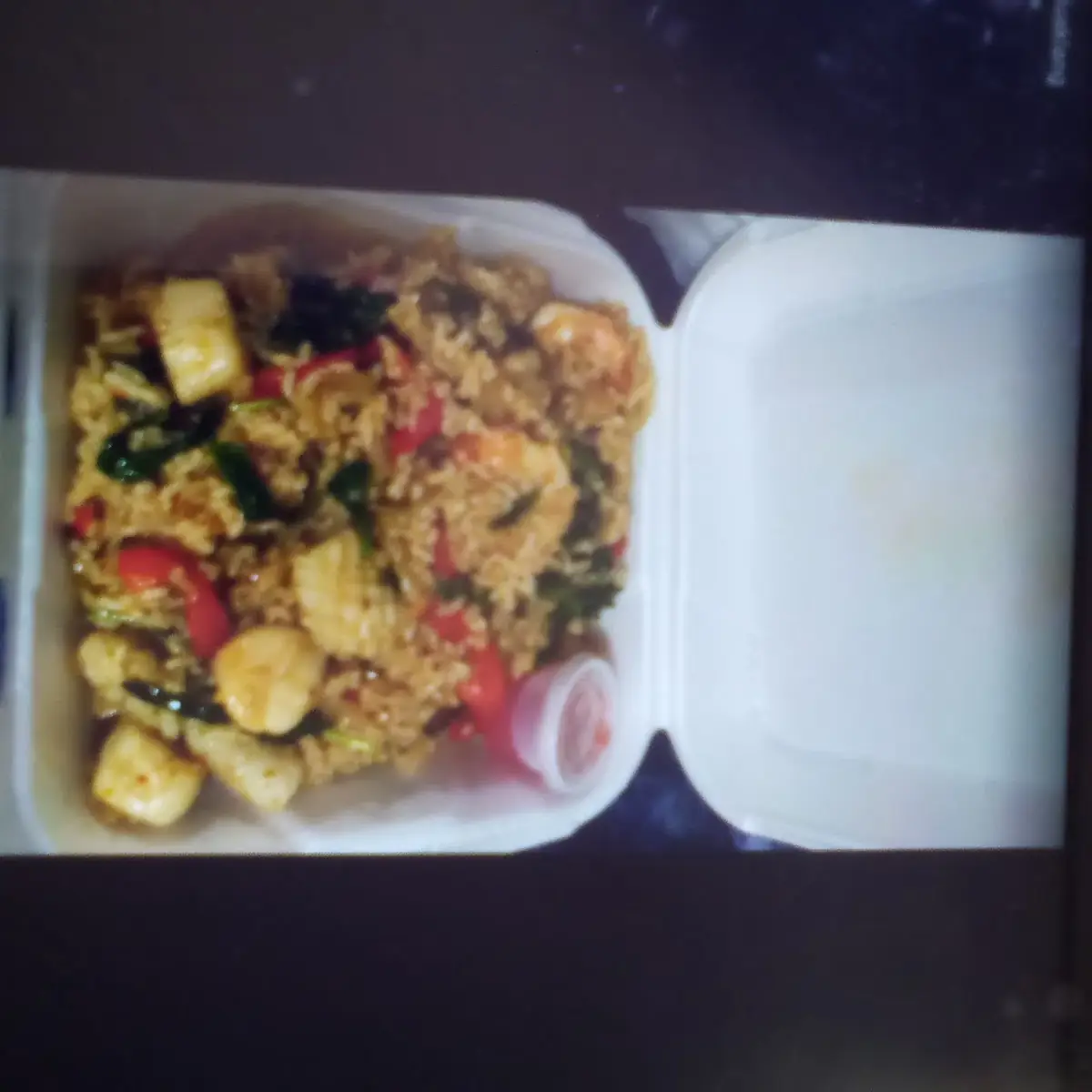 Spicy Seafood Fried Rice