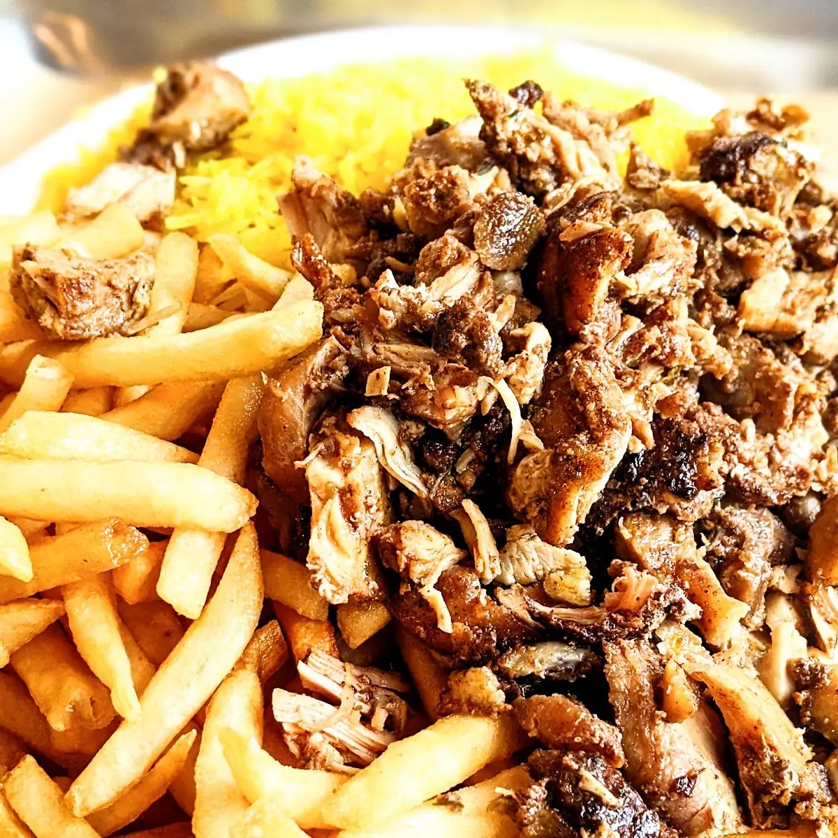 Chicken Shawarma Plate with Sides