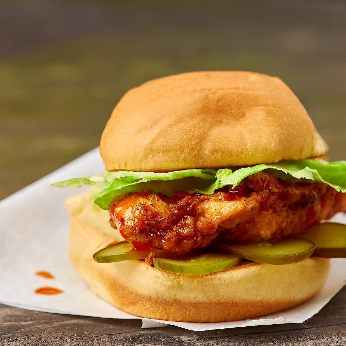 Sriracha Honey Chicken Sandwich