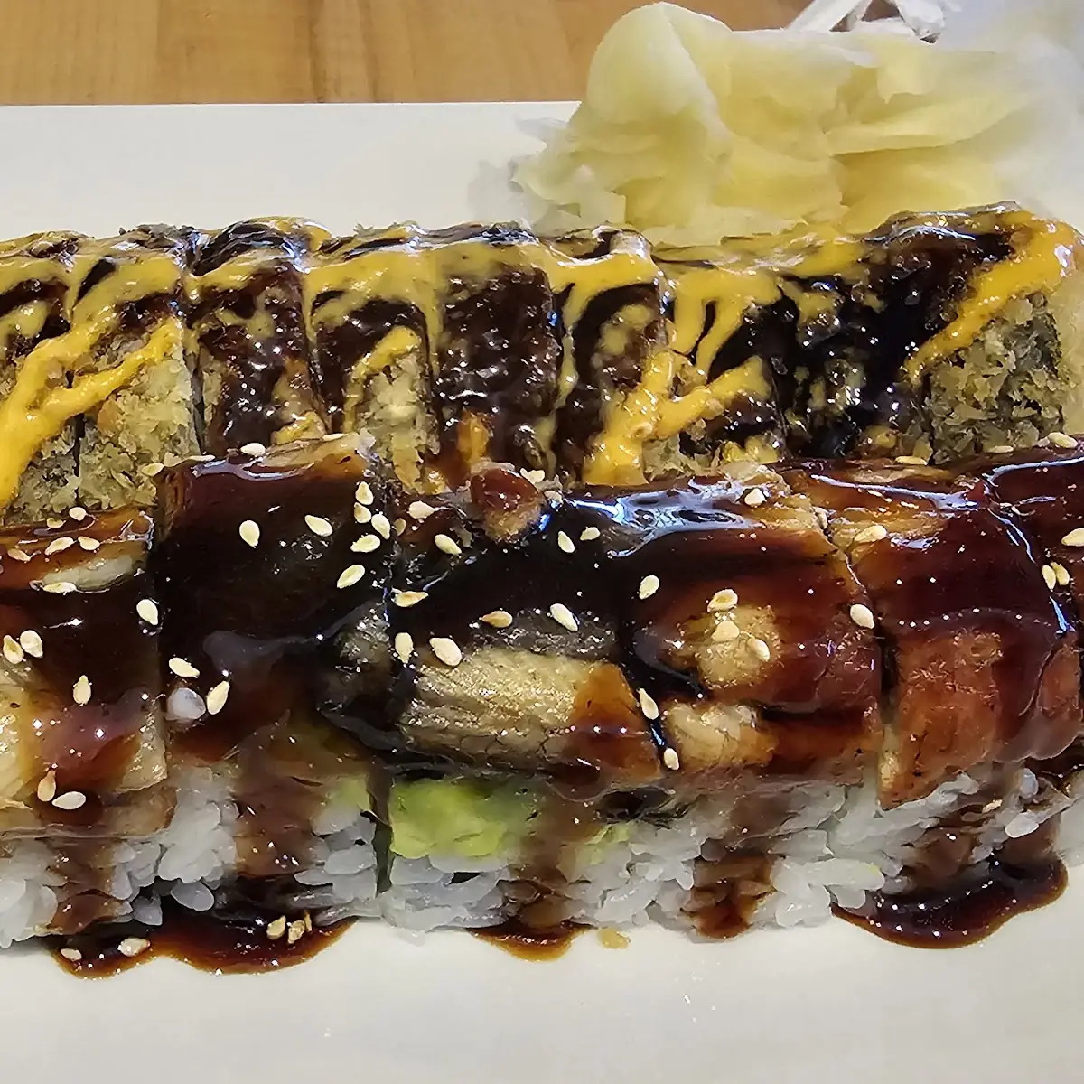 Six Piece Unagi Roll