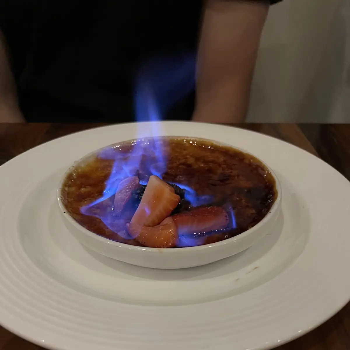 Crème Brûlée Flambée