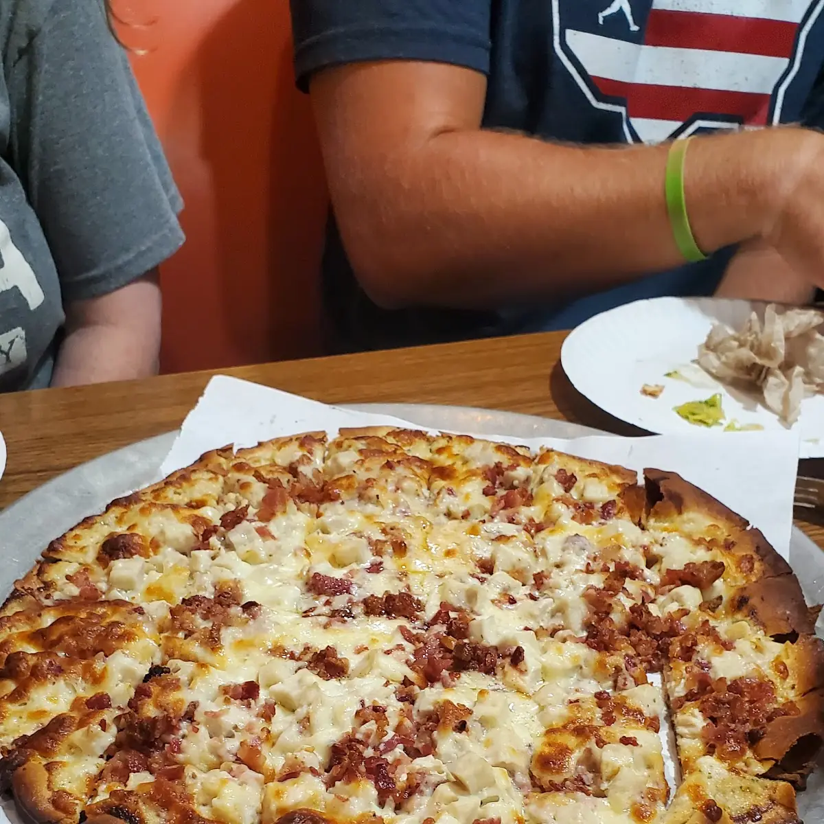 Chicken Bacon Ranch Pizza