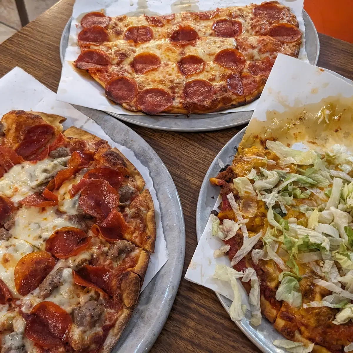 Oven Combo Pizza Pepperoni Pizza Taco Pizza