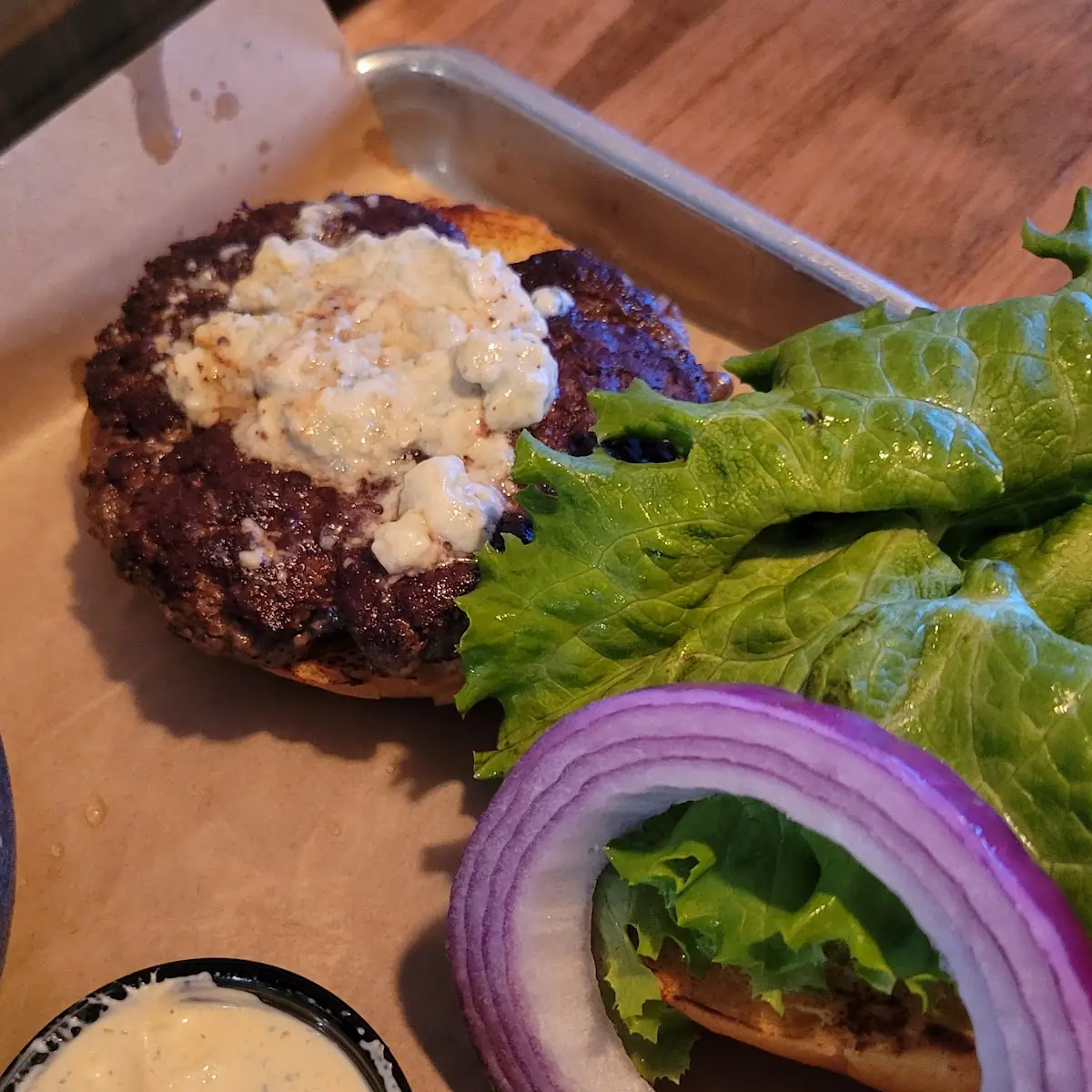 Blue Cheese Burger