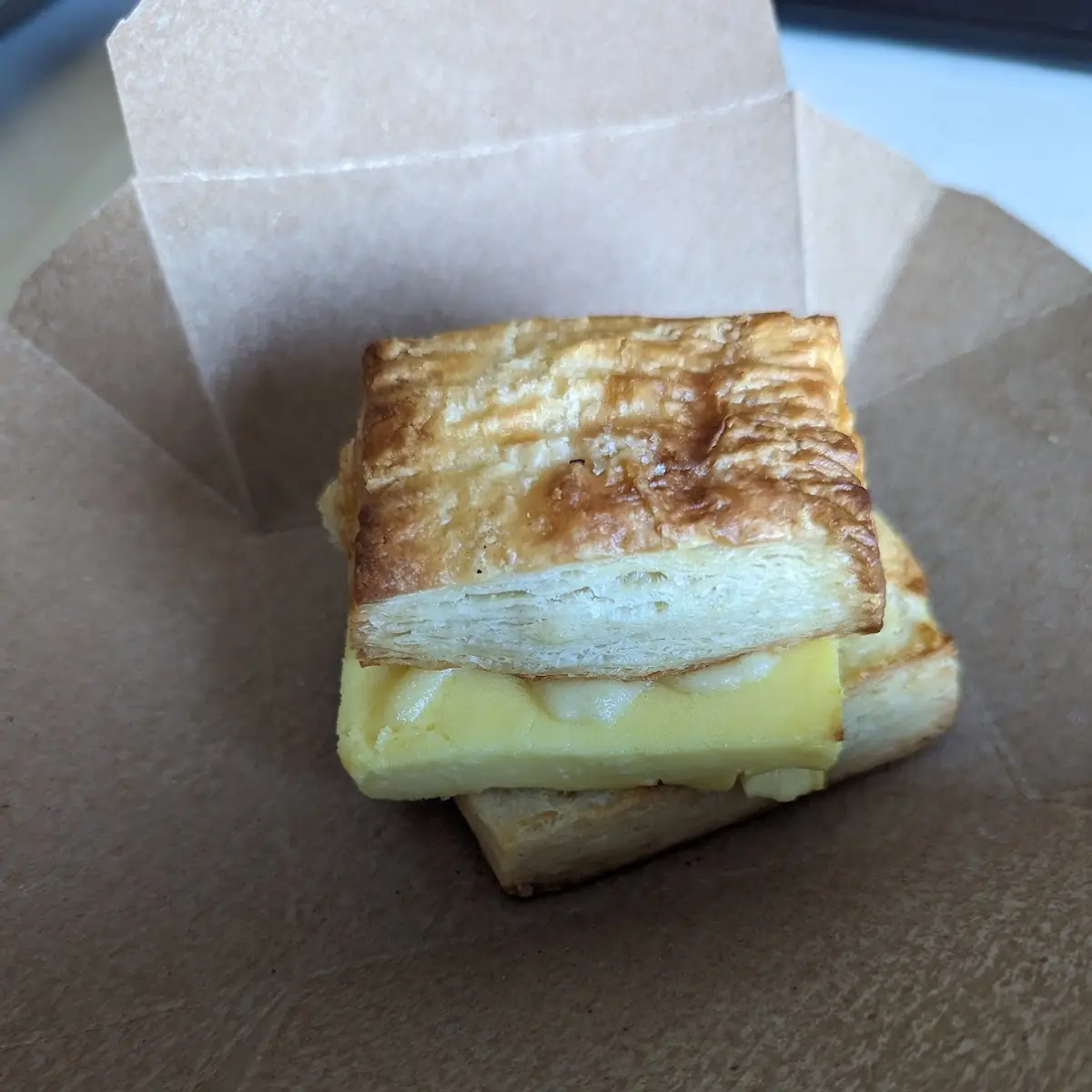 Flaky Biscuit Egg & Cheese