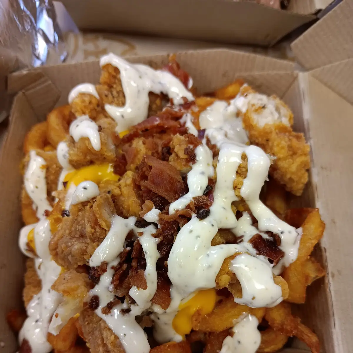Chicken Bacon Ranch Fries