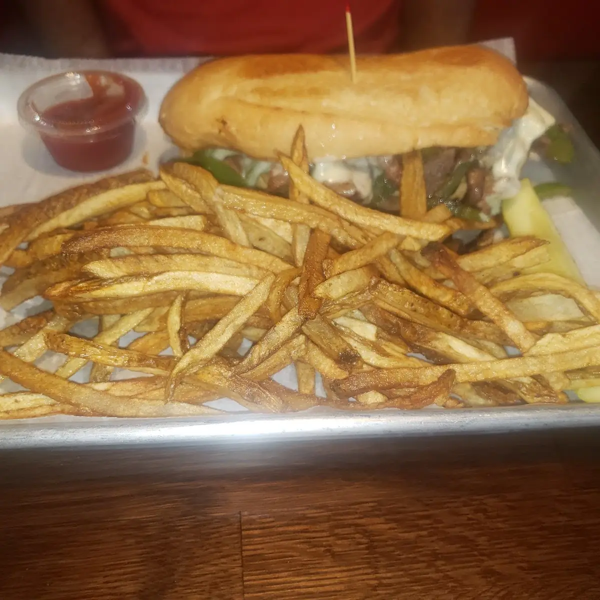 Philly Cheese Steak Sandwich