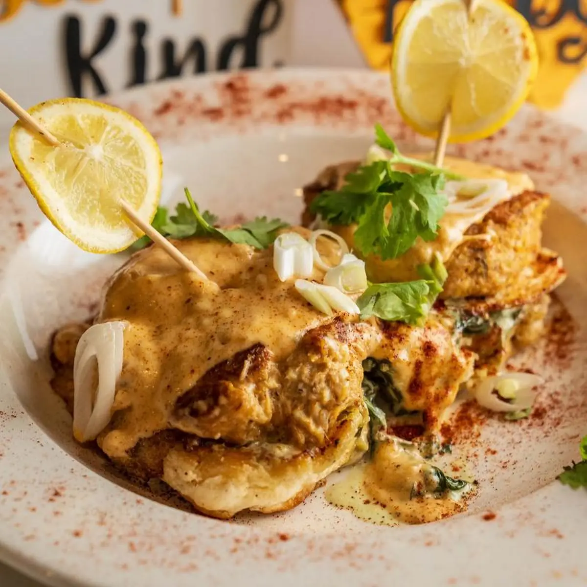 Mr Benny - Crab Cake Benedict