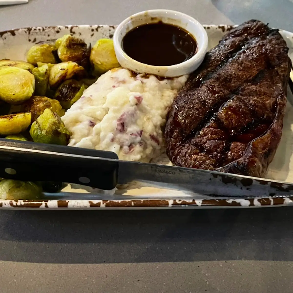 Char-Grilled New York Strip