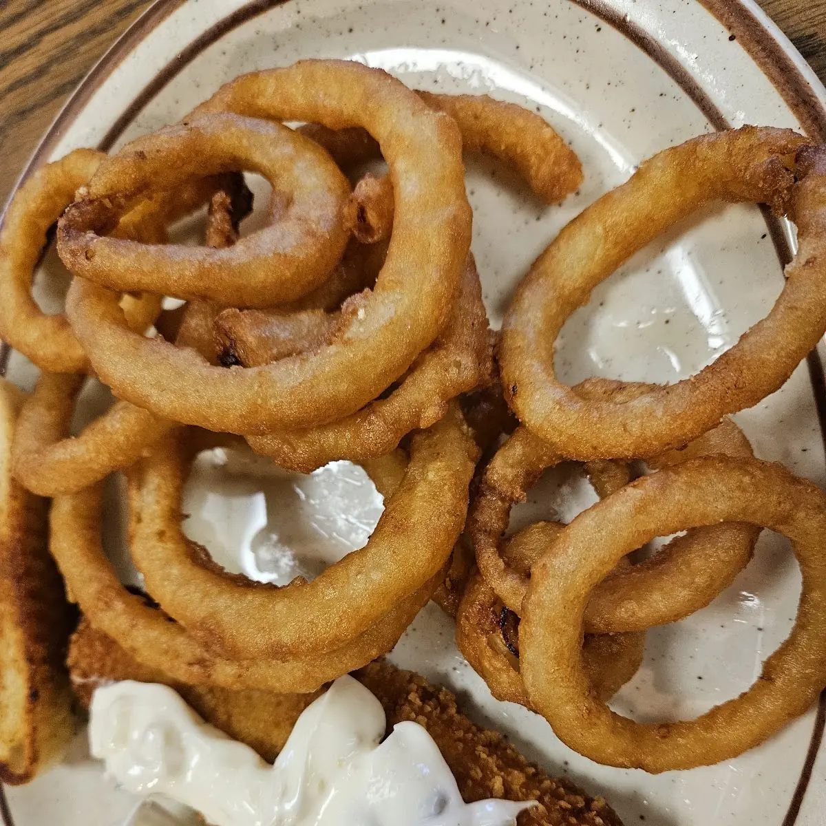 Cod and Onion Rings