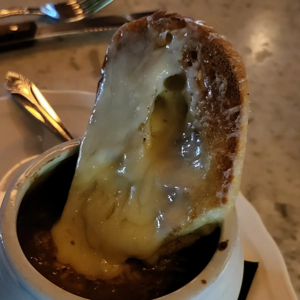 French Onion Soup with Gruyere
