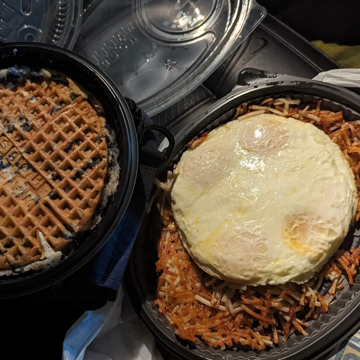 Hash Browns Eggs over Medium