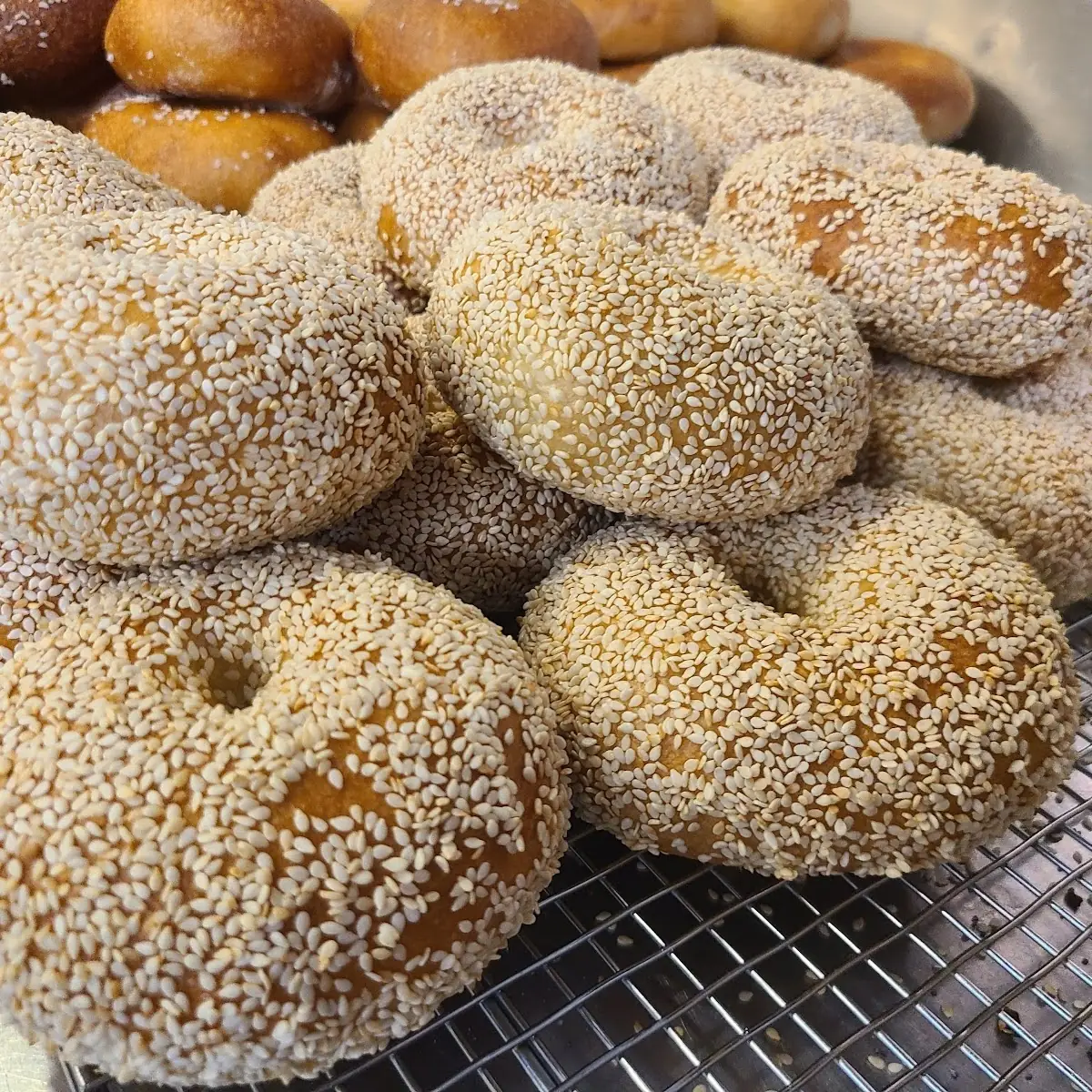6 Sesame Bagels