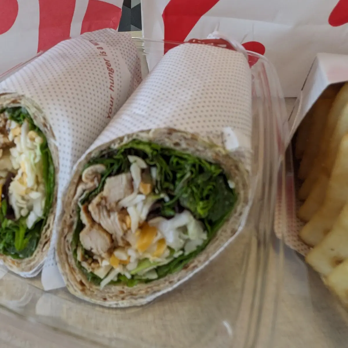 Grilled Chicken Cool Wrap