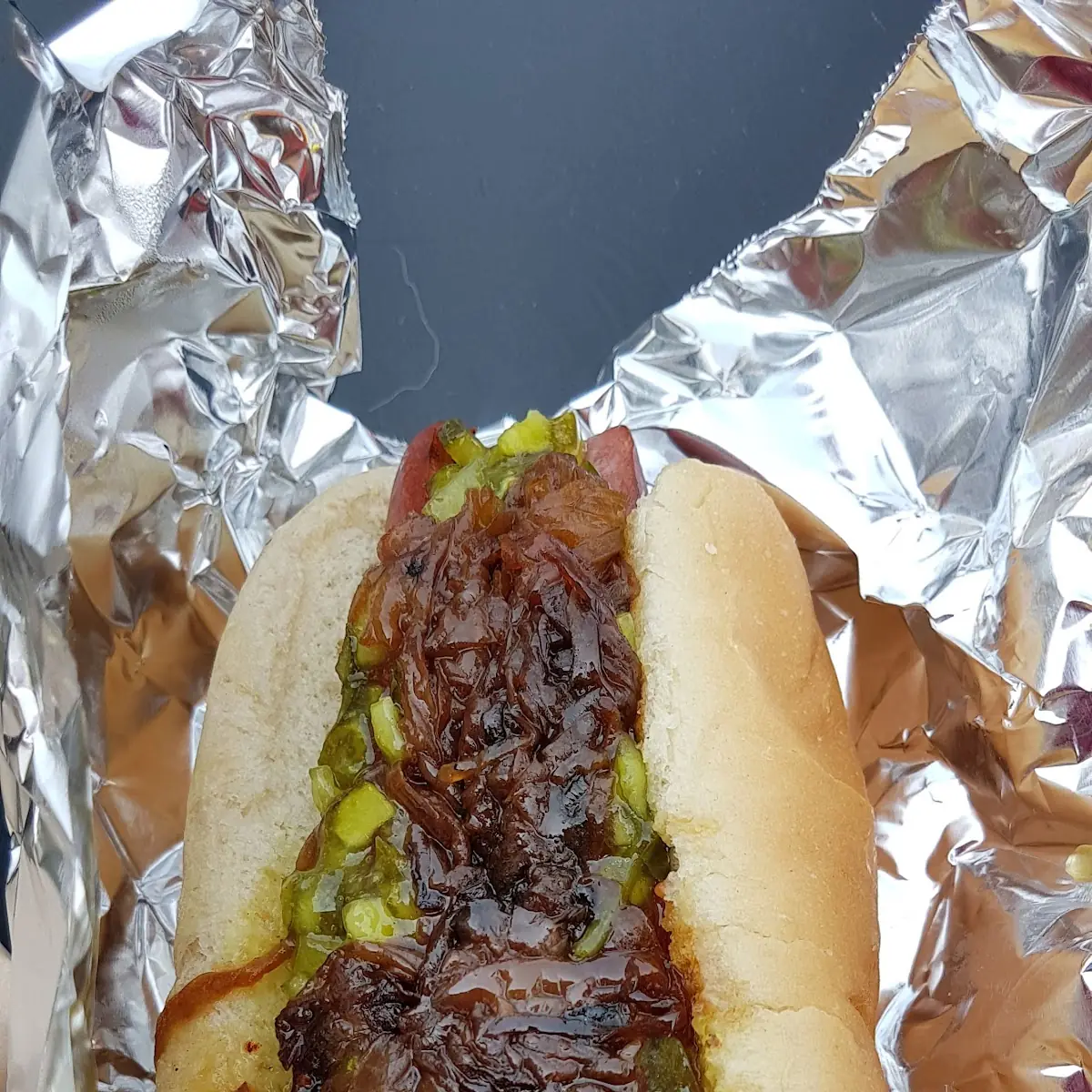 Hot Dog w the Works