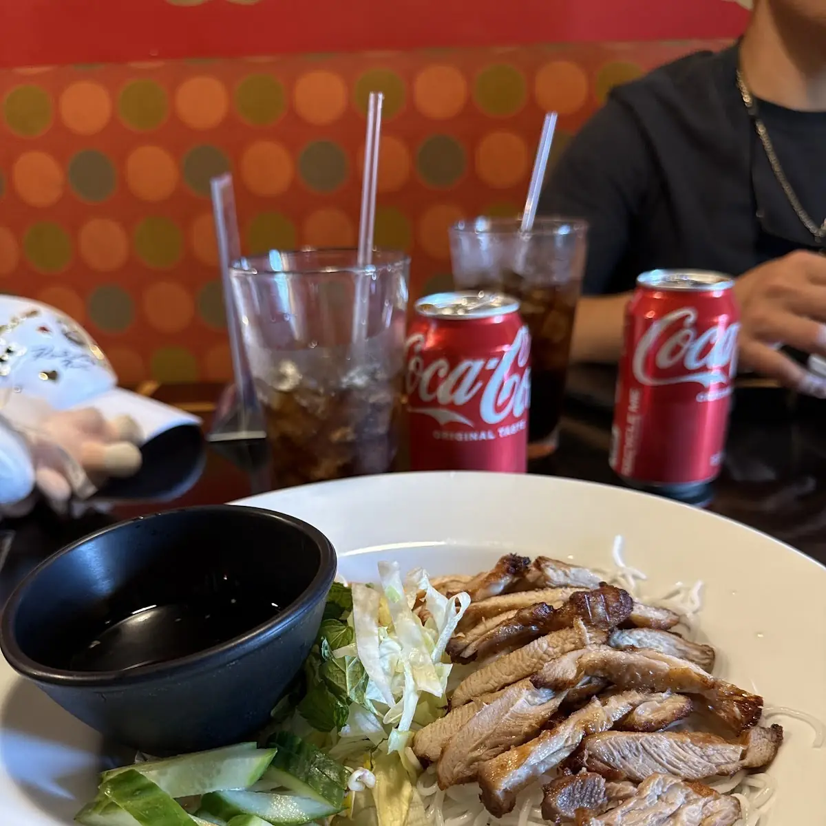Egg Roll Combo with Grilled Pork