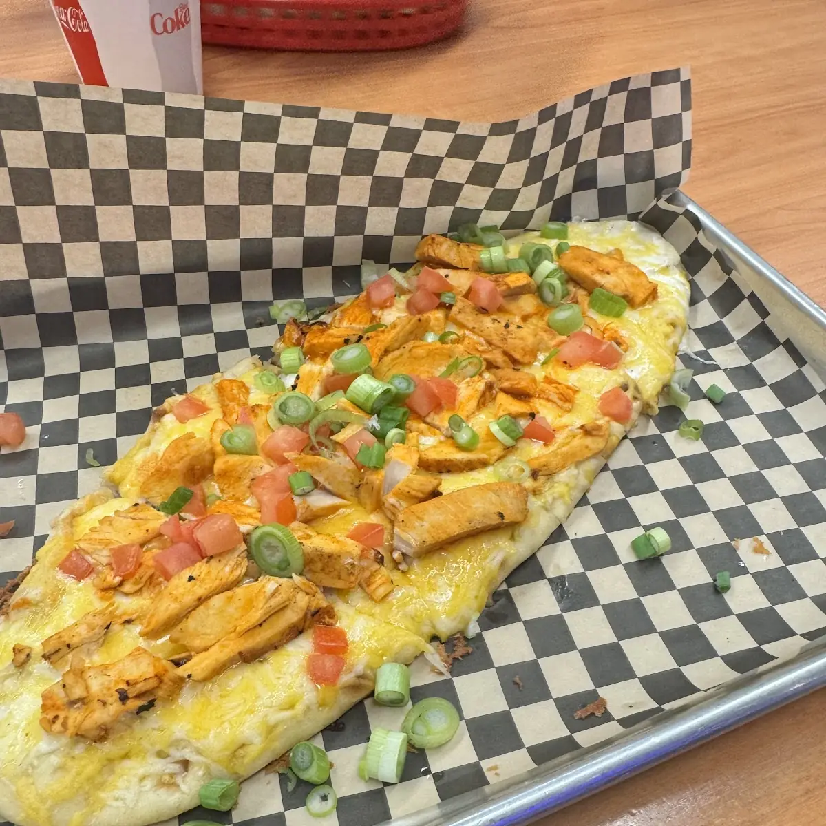 Buffalo Chicken Flatbread