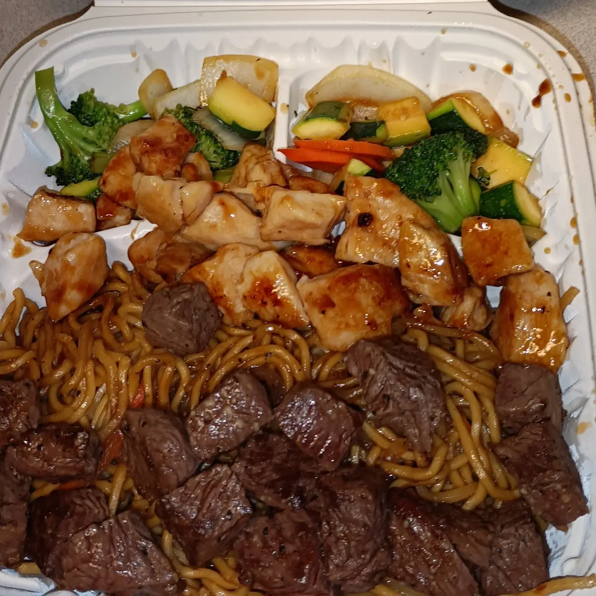 Steak and Chicken