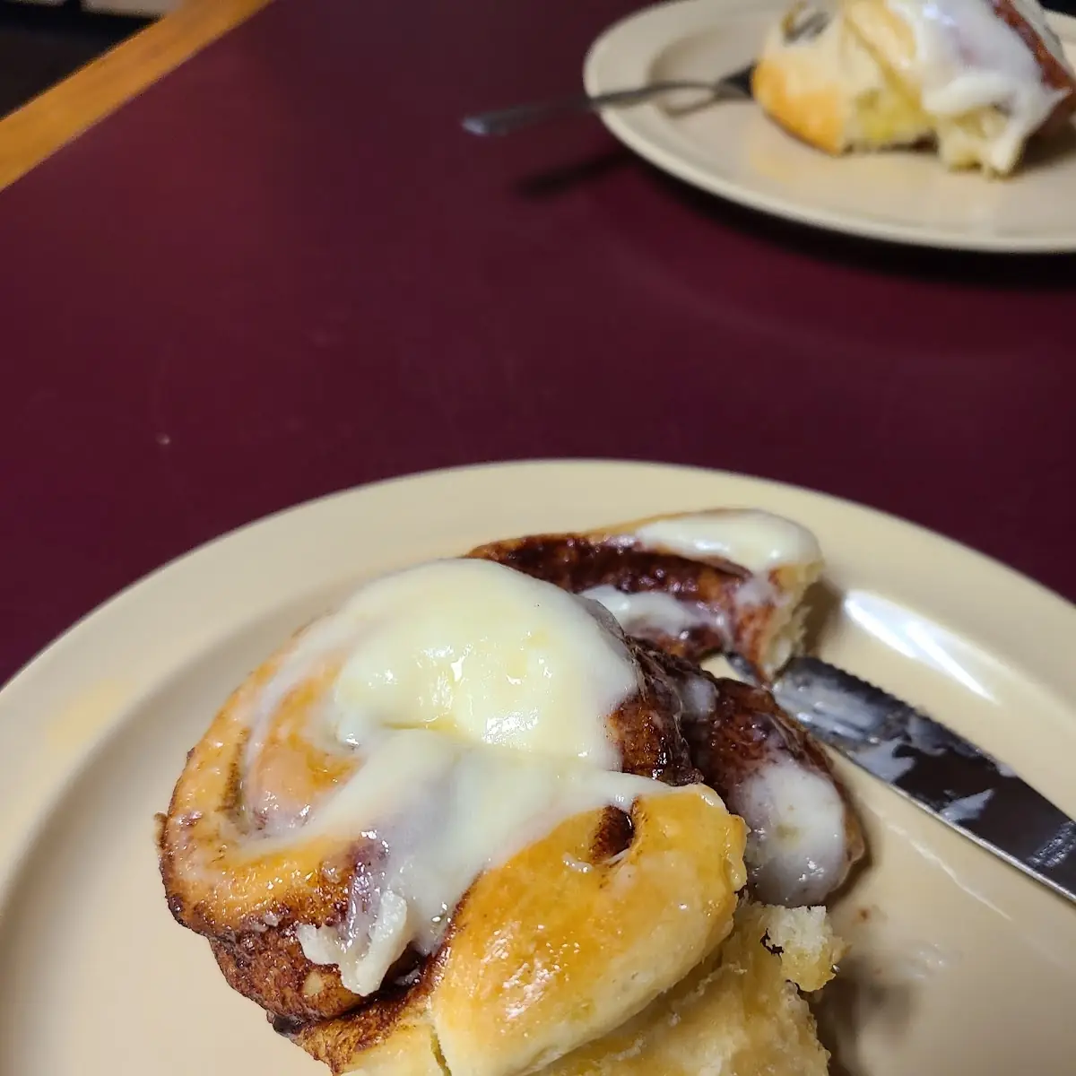 Warm Fresh Cinnamon Rolls