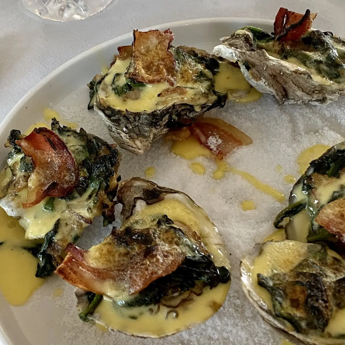 Oysters Rockefeller