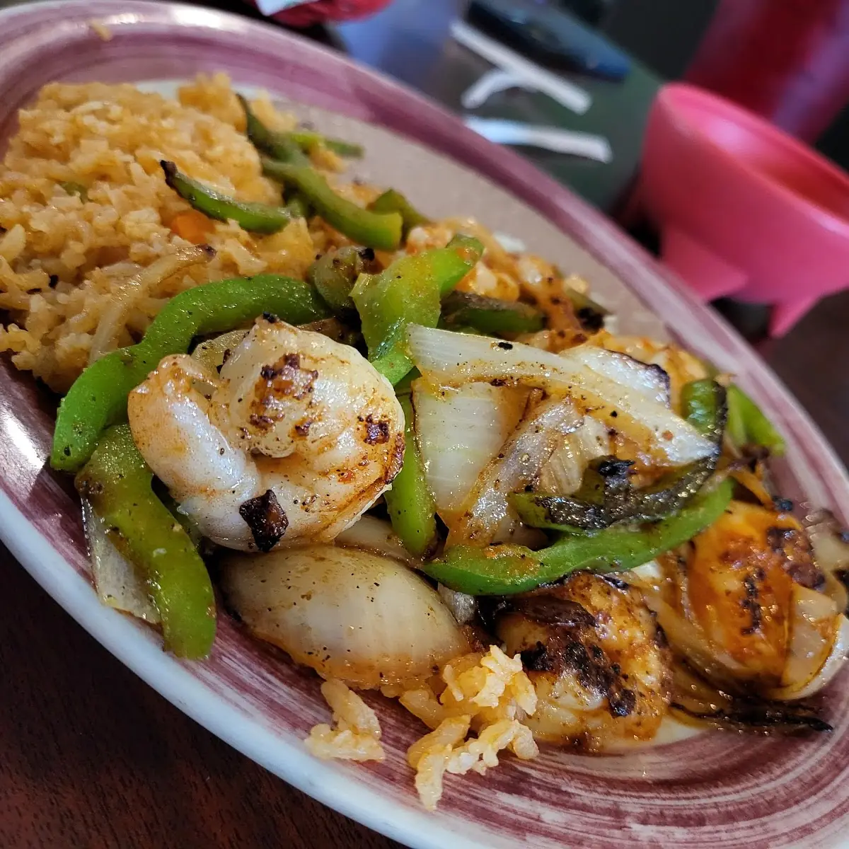 Shrimp Fajitas for Two