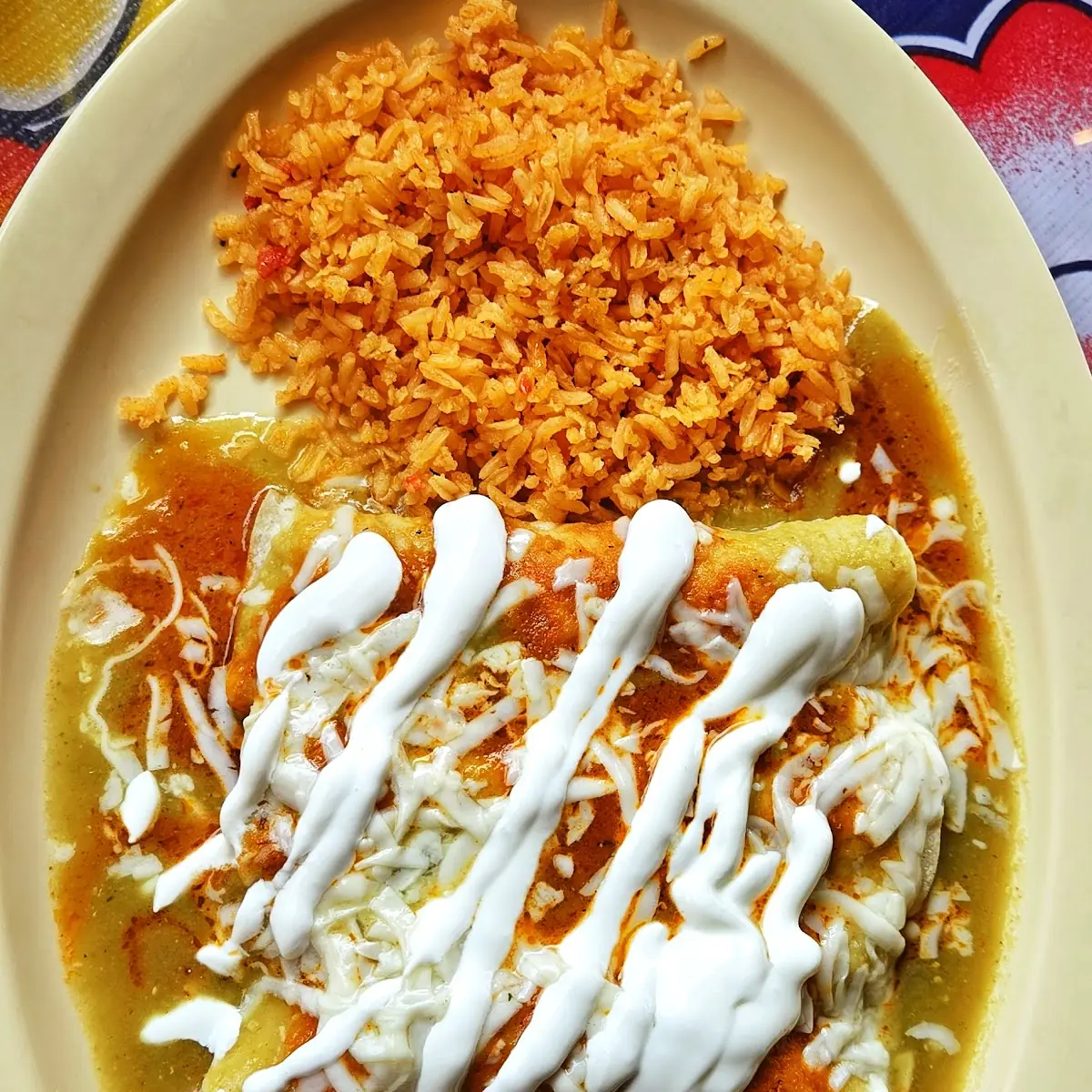Enchilada Plate