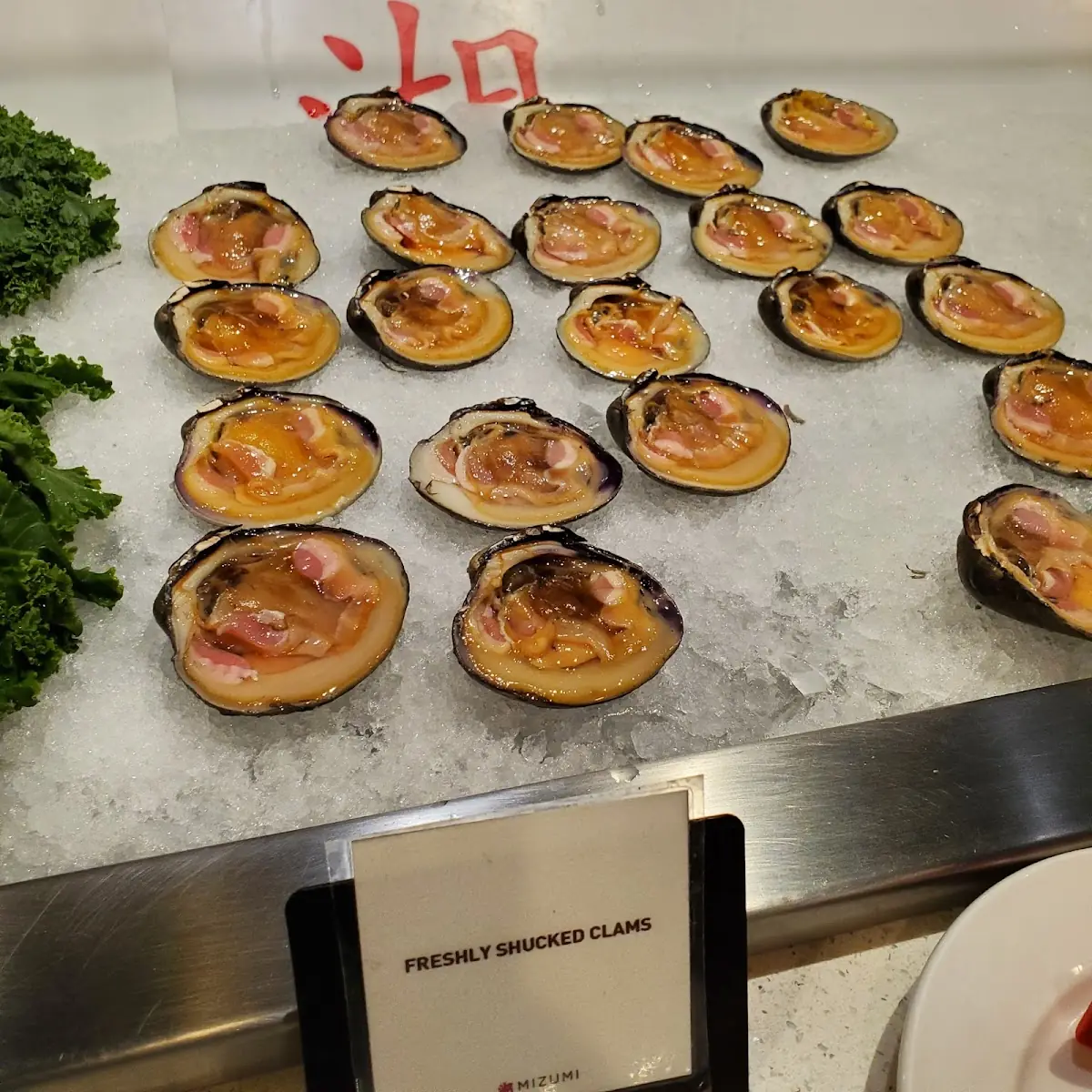 Raw Clams on the Half Shell