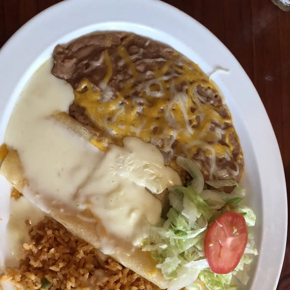 Rice or Refried Beans