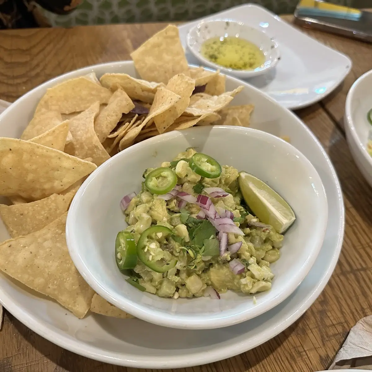White Corn Guacamole Chips