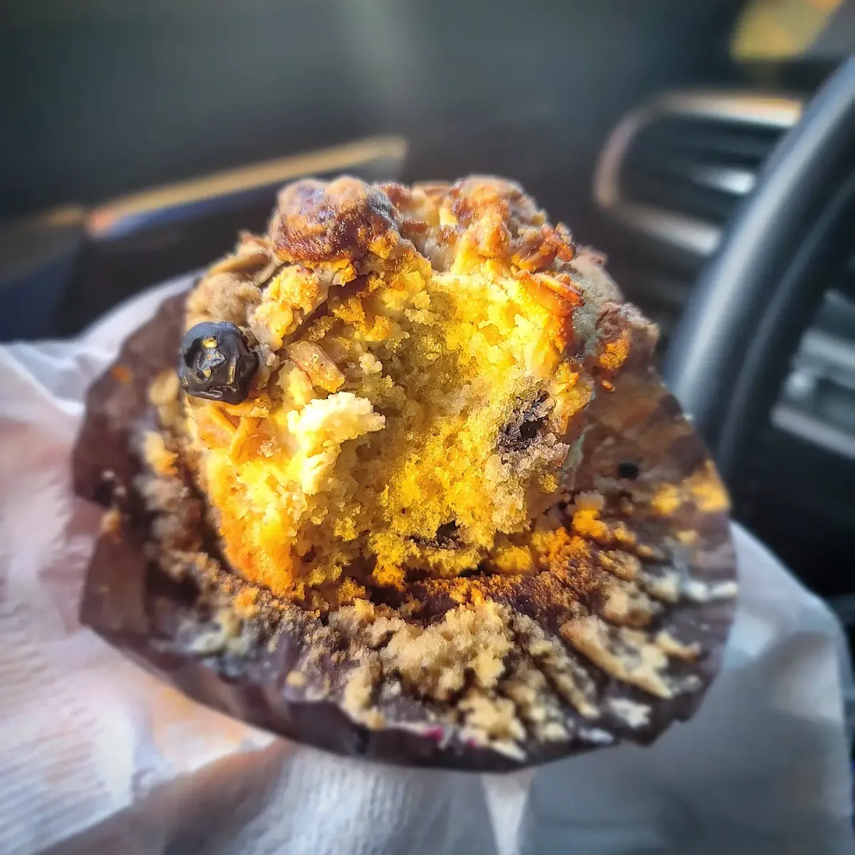 Cream Cheese Blueberry Muffin