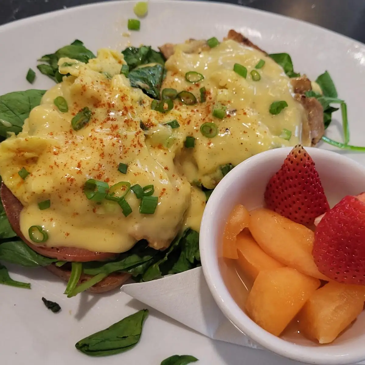 Vegan Eggs Benedict