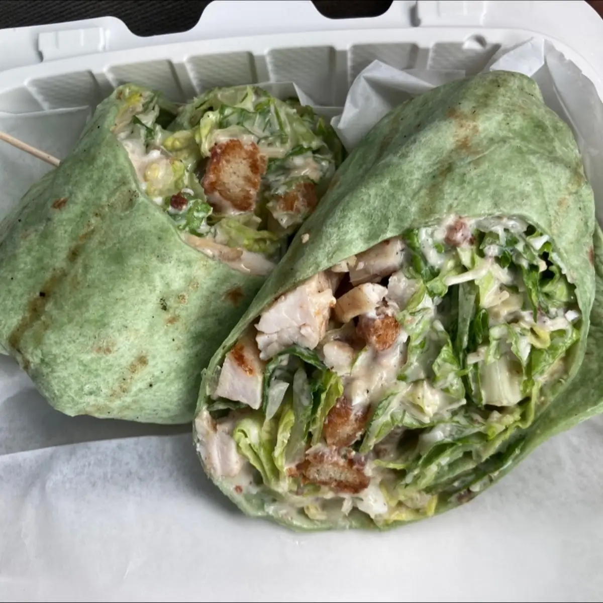 Chicken Spinach Wrap