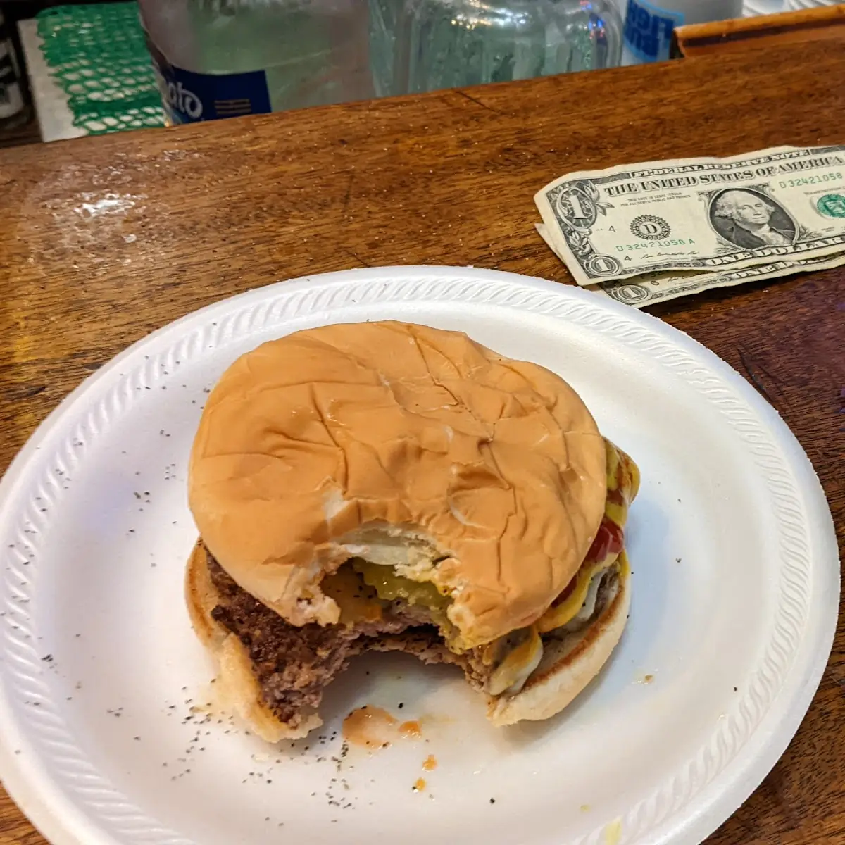 Cheese Burger and a Beer