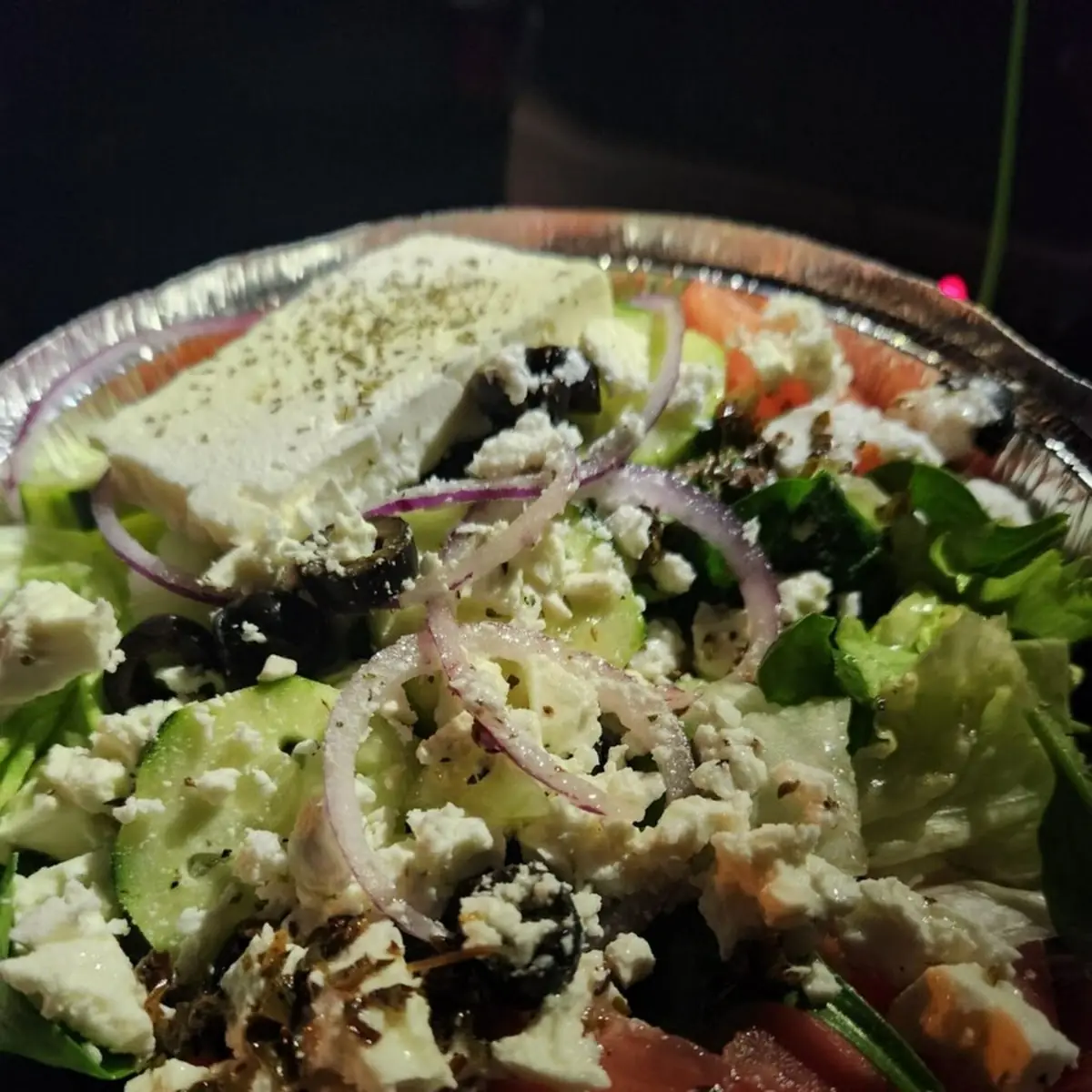 Caesar Salad with Grilled Shrimp