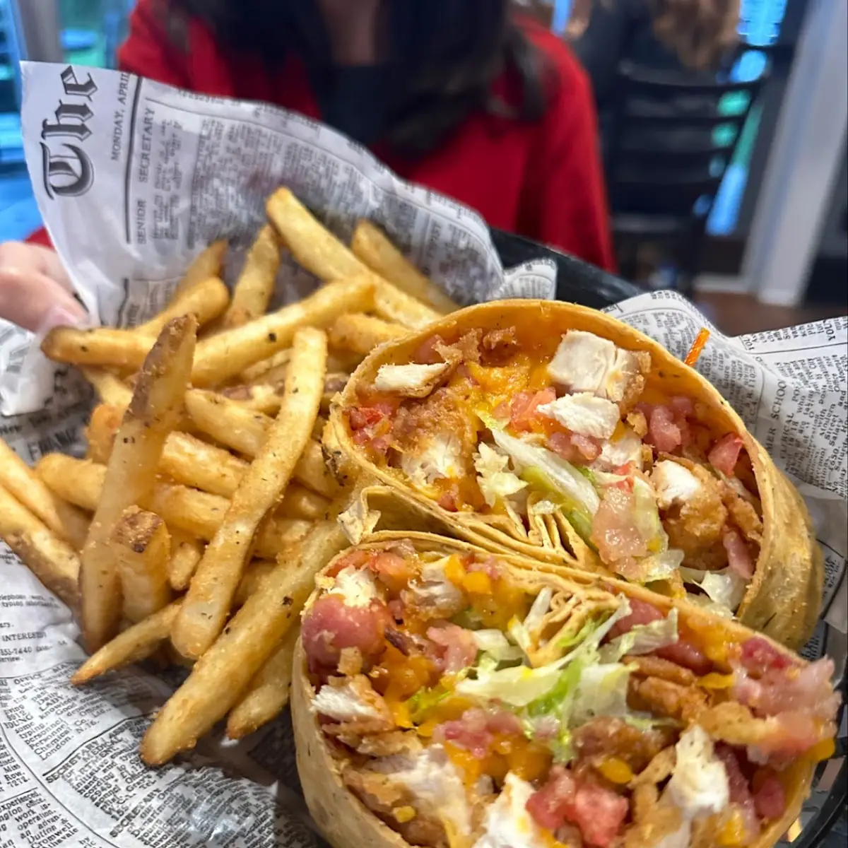 Chicken Bacon Ranch Wrap