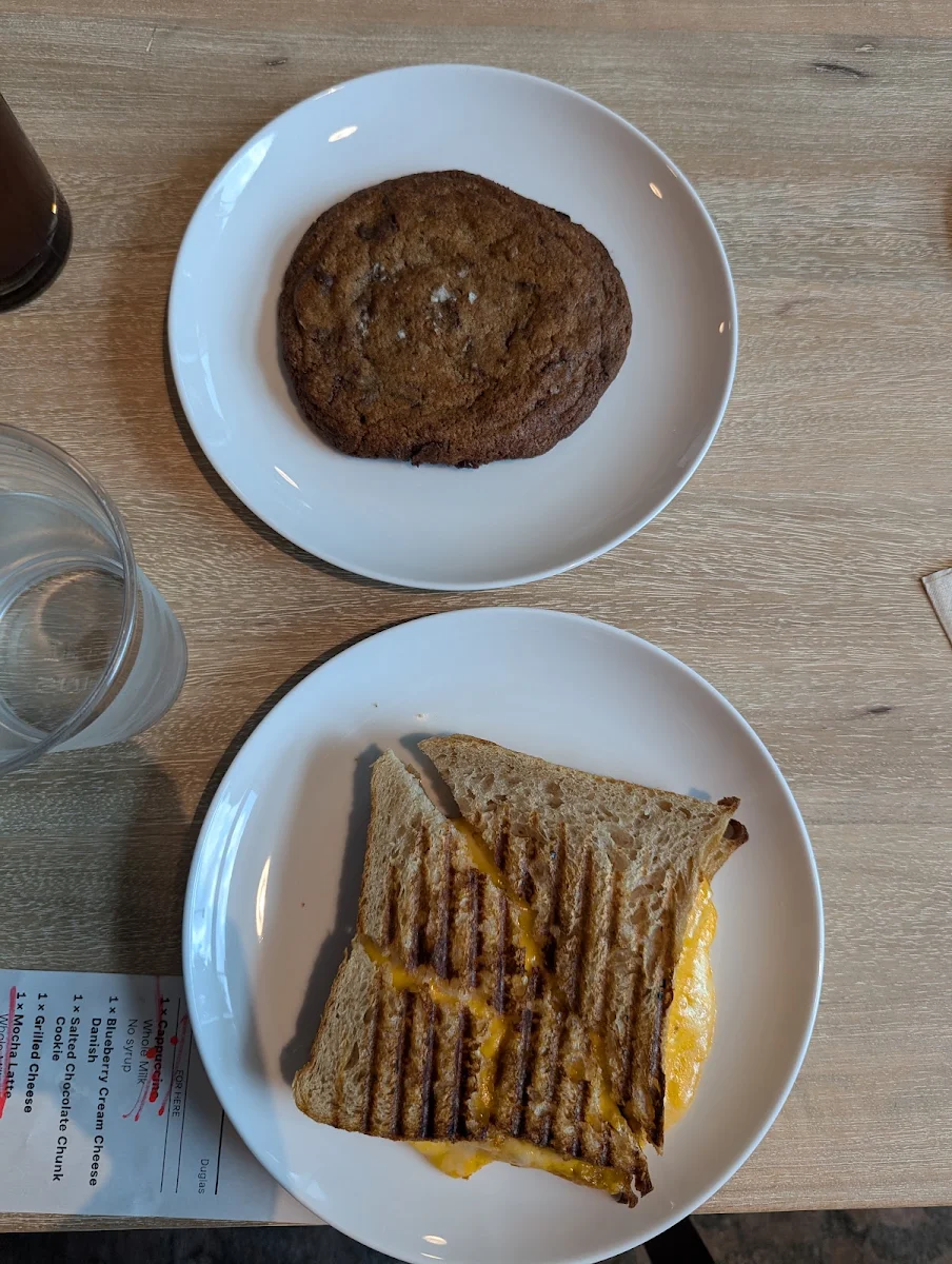 Grilled Cheese & Sea Salt Caramel Cookie