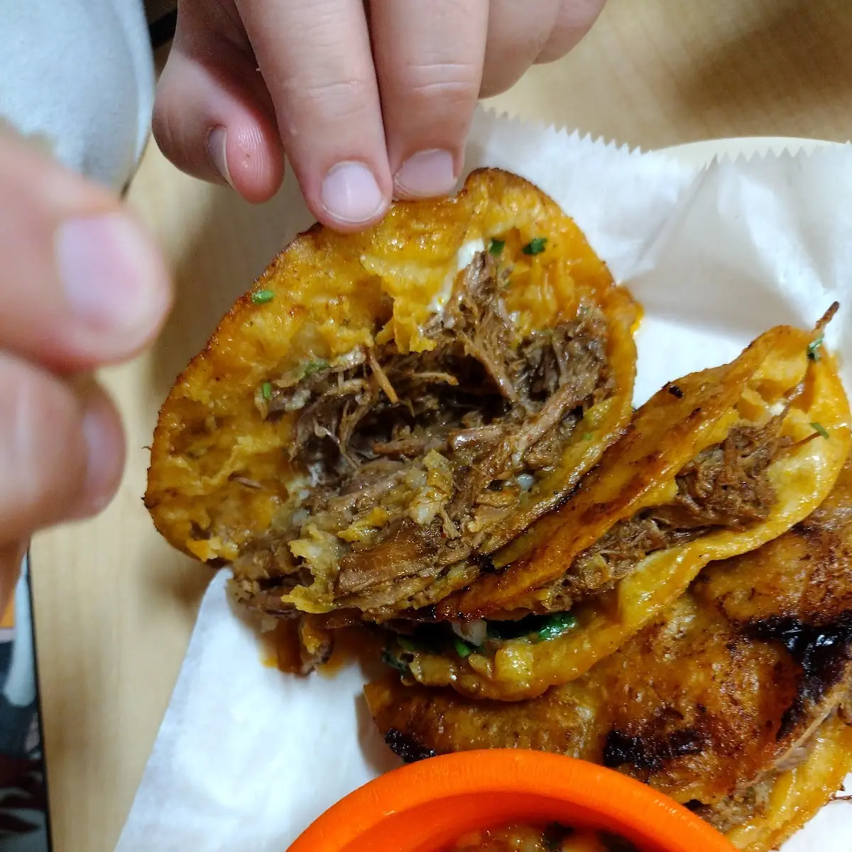 Barbacoa Taco Plate