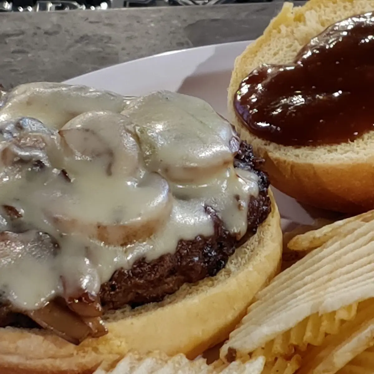 Mushroom Swiss with Gravy