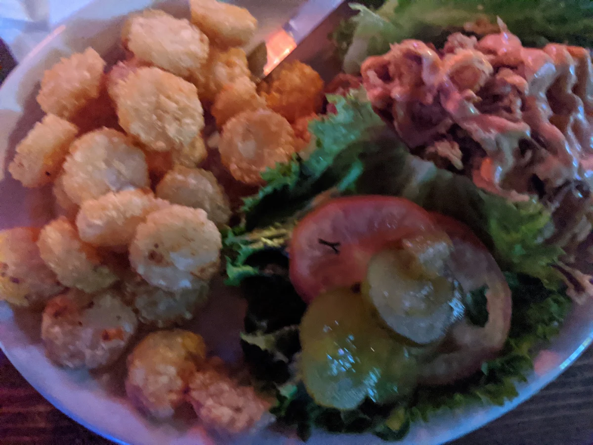 Back & Bleu Cheese Burger