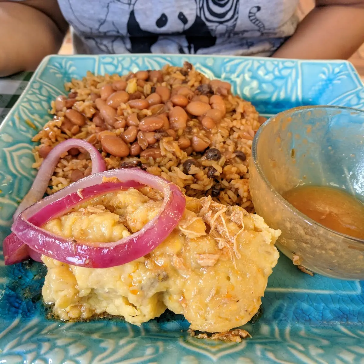 Rice Beans Mangú
