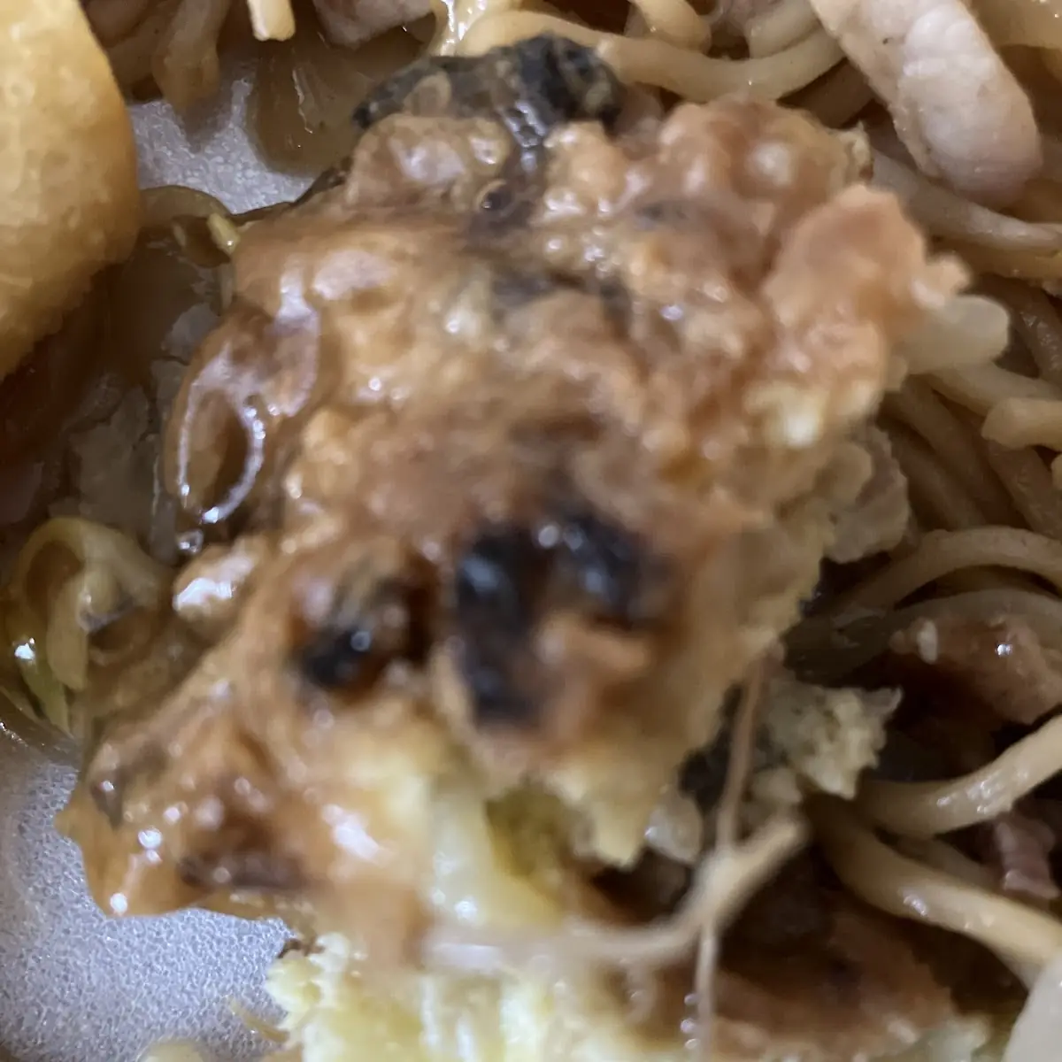 Mushroom Chow Mein & Chicken Egg Foo Young